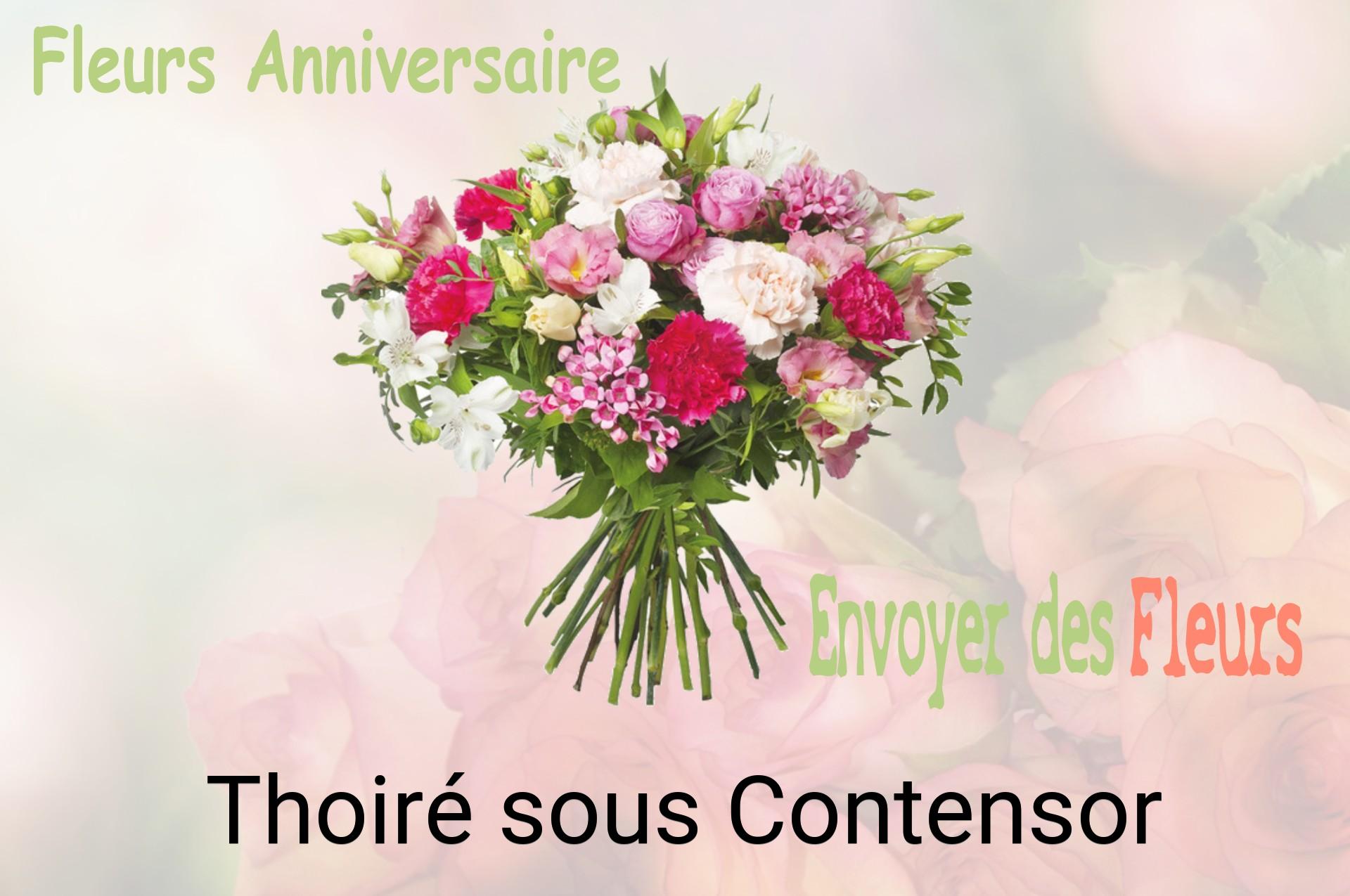 Bouquet de fleurs d’anniversaire livré à Thoiré-sous-Contensor