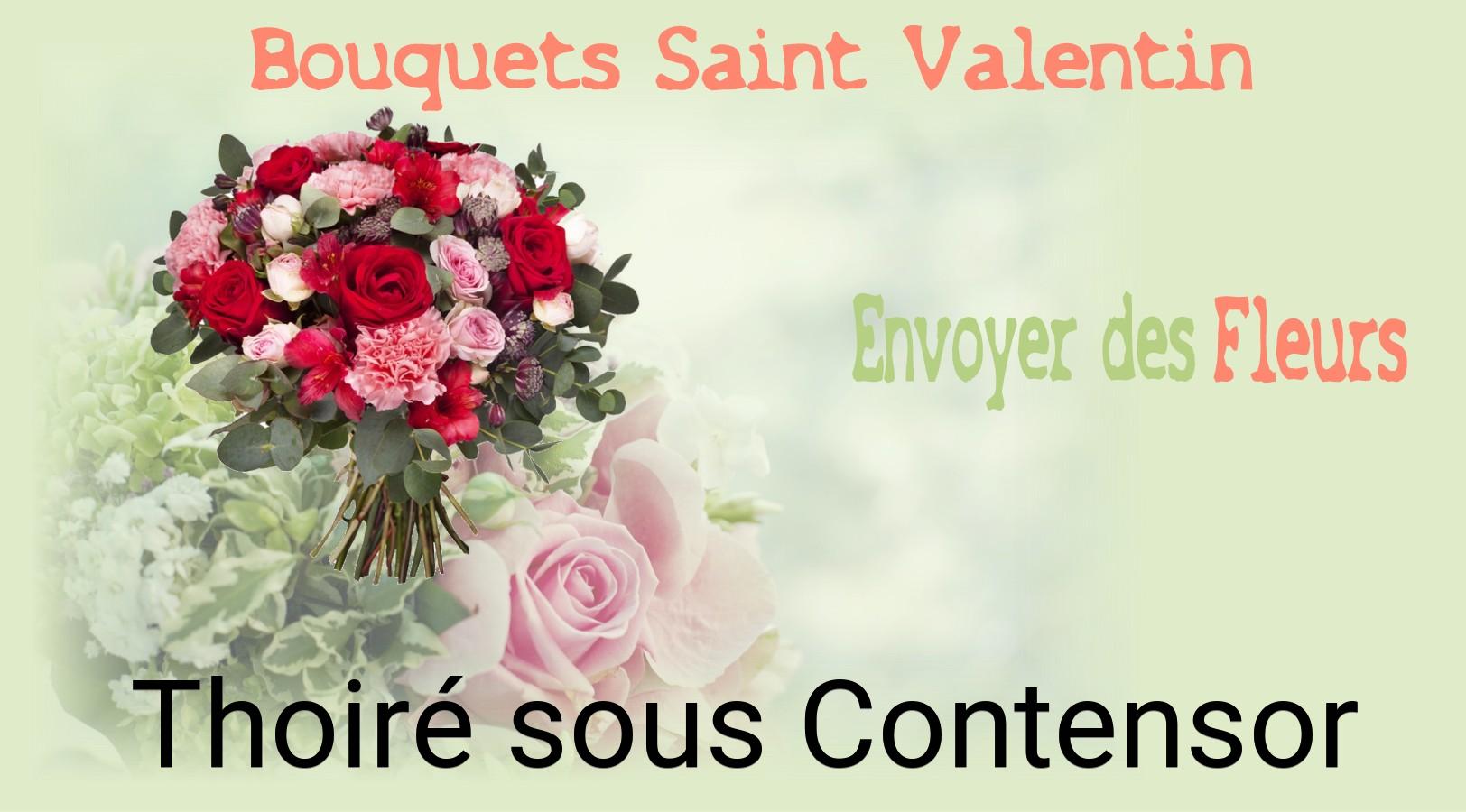 Roses de Saint-Valentin livrées à Thoiré-sous-Contensor